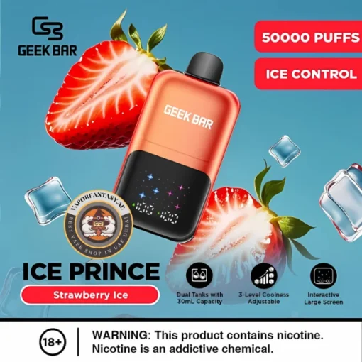 GEEK BAR 50000 Strawberry Ice