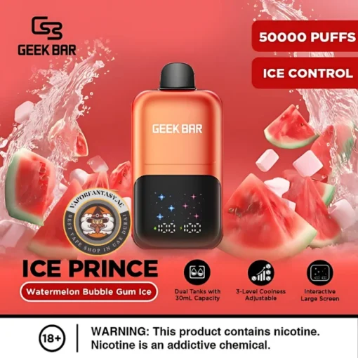 GEEK BAR 50000 Watermelon Bubblegum Ice