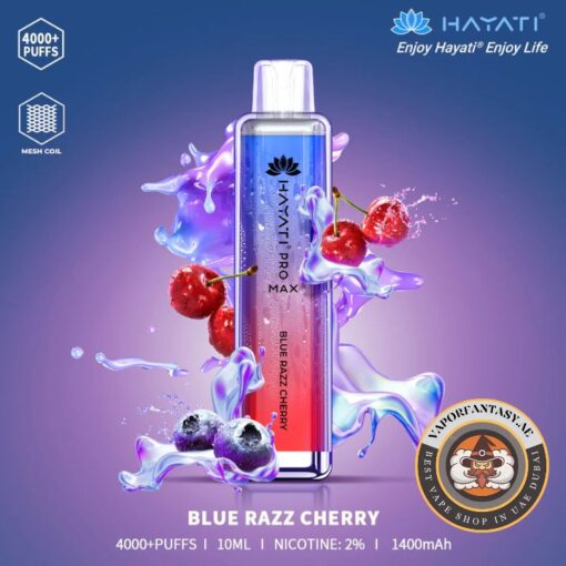Hayati 4000 Puffs BLUE RAZZ CHERRY