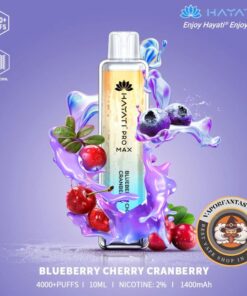 Hayati 4000 Puffs BLUEBERRY CHERRY CRANBERRY