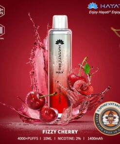 Hayati 4000 Puffs FIZZY CHERRY