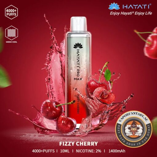 Hayati 4000 Puffs FIZZY CHERRY