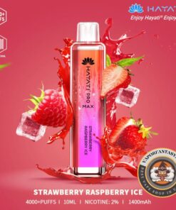Hayati 4000 Puffs STRAWBERRY RASPBERRY ICE