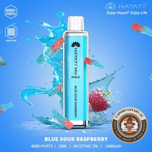Hayati 4000 Puffs ⁠BLUE SOUR RASPBERRY