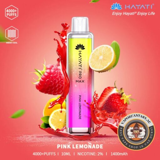 Hayati 4000 Puffs ⁠PINK LEMONADE