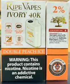 Ripe Vapes 40k Double Peach Ice