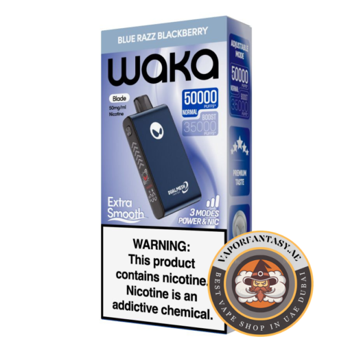 Waka Blade 50k Blue razz Blackberry