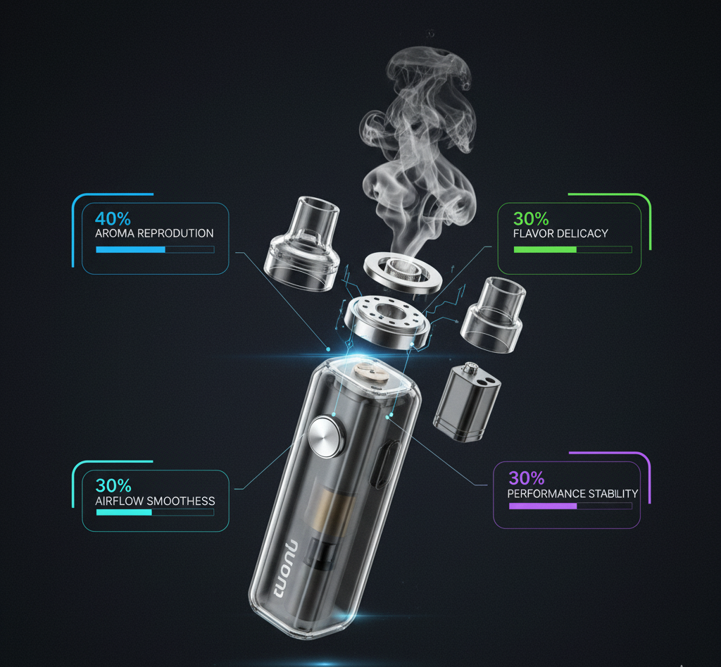 Vaporesso XROS Pro 2 pod showing boosted aroma, flavor, airflow, and performance improvements