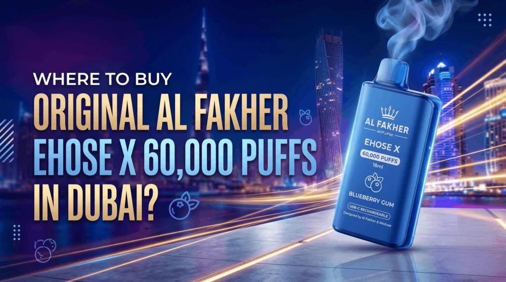Al Fakher EHOSE X 60,000 Puffs in Dubai