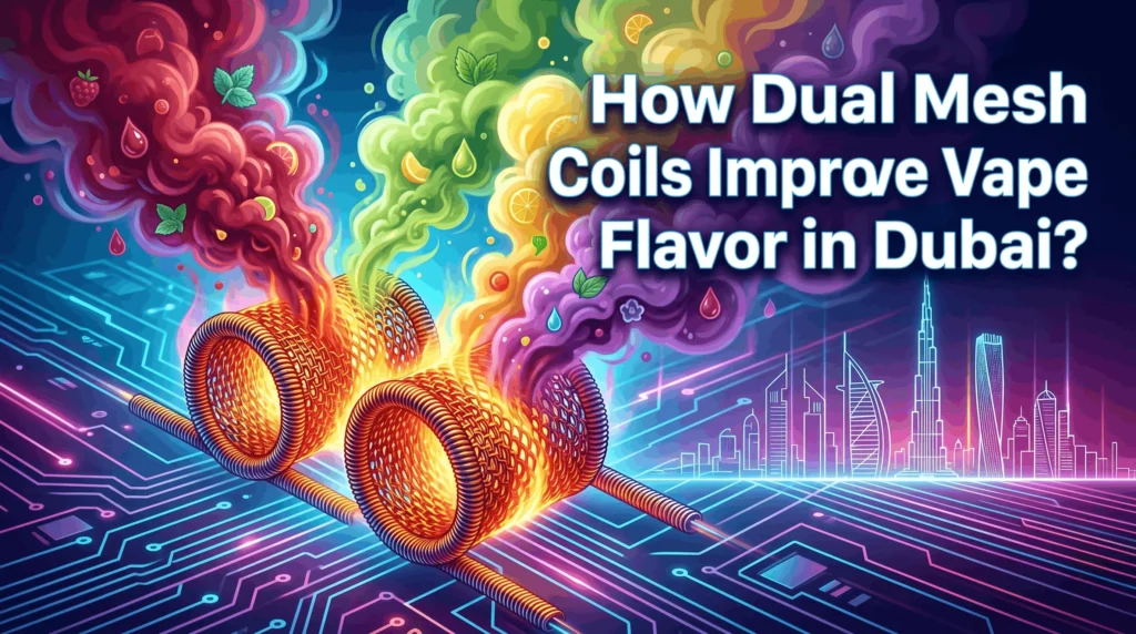 Dual Mesh Coils Vape Flavor in Dubai
