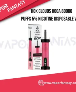 Hok Clouds HoQa 80000 Puffs 5% Nicotine Disposable Vape in Dubai