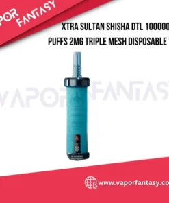 Xtra Sultan Shisha DTL 100000 Puffs 2mg Triple Mesh Disposable Vape in Dubai