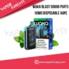 WAKA Blast 50000 Puffs 50mg Disposable Vape in Dubai