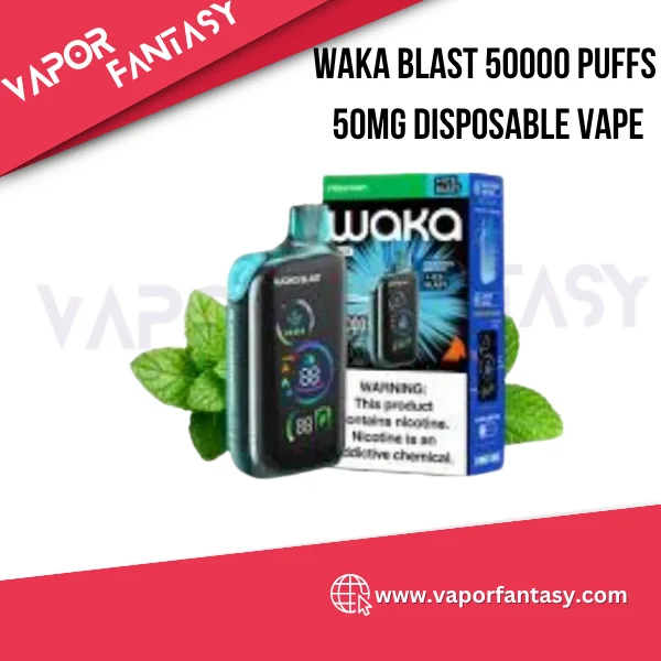 WAKA Blast 50000 Puffs 50mg Disposable Vape in Dubai