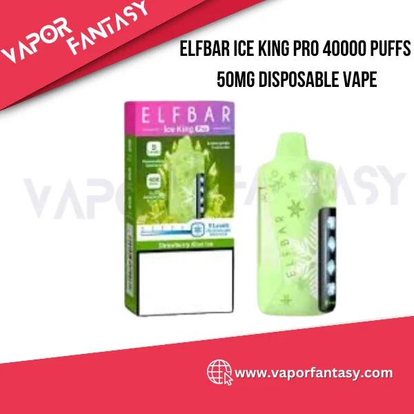 Elfbar Ice King Pro 40000 Puffs 50mg Disposable Vape in Dubai