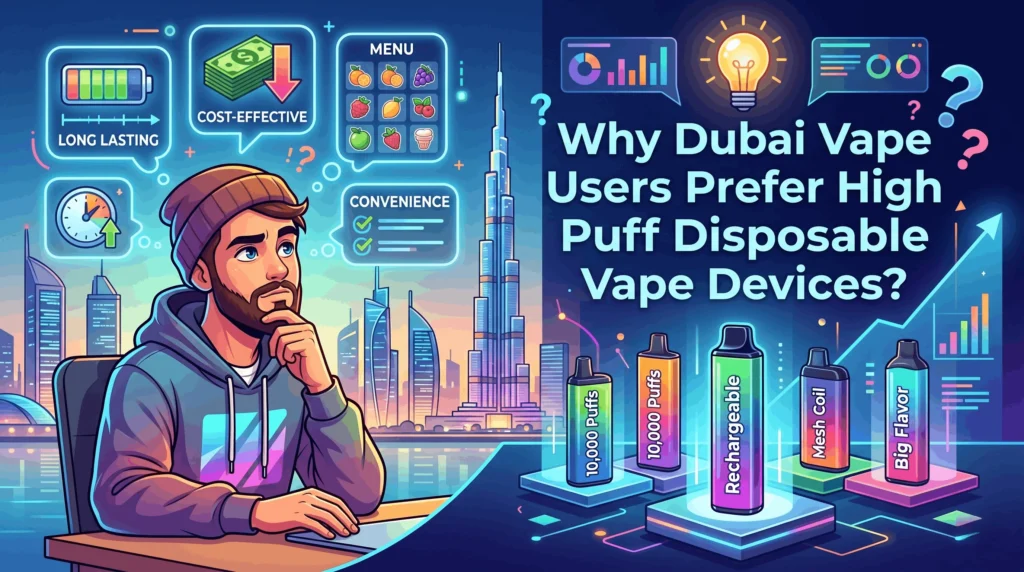 High Puff Disposable Vape Devices in Dubai
