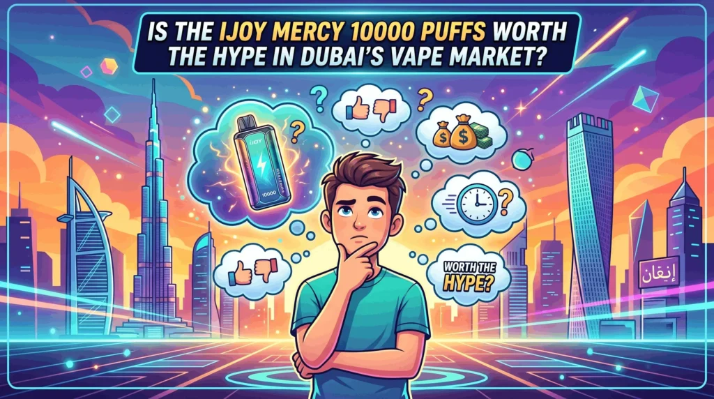 IJOY Mercy 10000 Puffs Review for Dubai Vape User