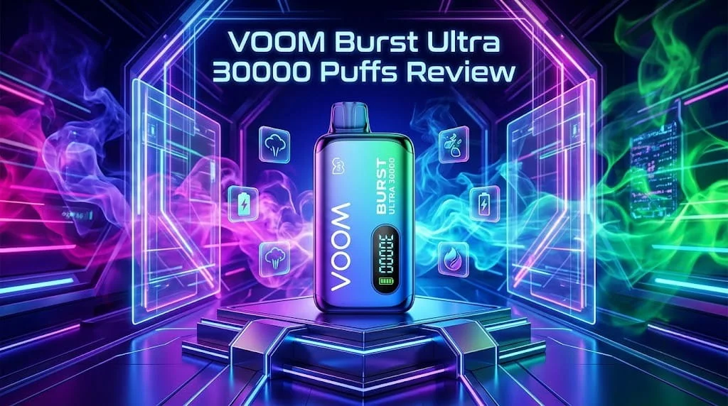 VOOM Burst Ultra 30000 Puffs Review in Dubai