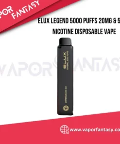Elux Legend 5000 Puffs 20mg & 50mg Nicotine Disposable Vape in Dubai