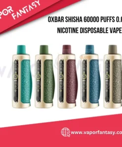 OXBAR Shisha 60000 Puffs 0.6mg Nicotine Disposable Vape in Dubai