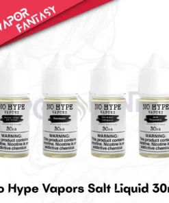 No Hype Vapors Salt Liquid 30ml