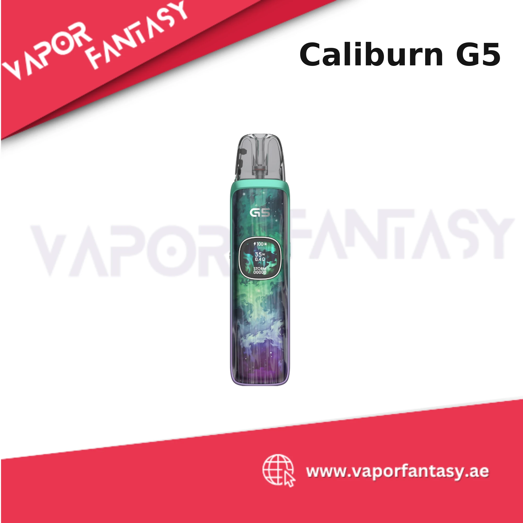 UWELL Caliburn G5 Pod Kit 1600mAh 35W in Dubai UAE