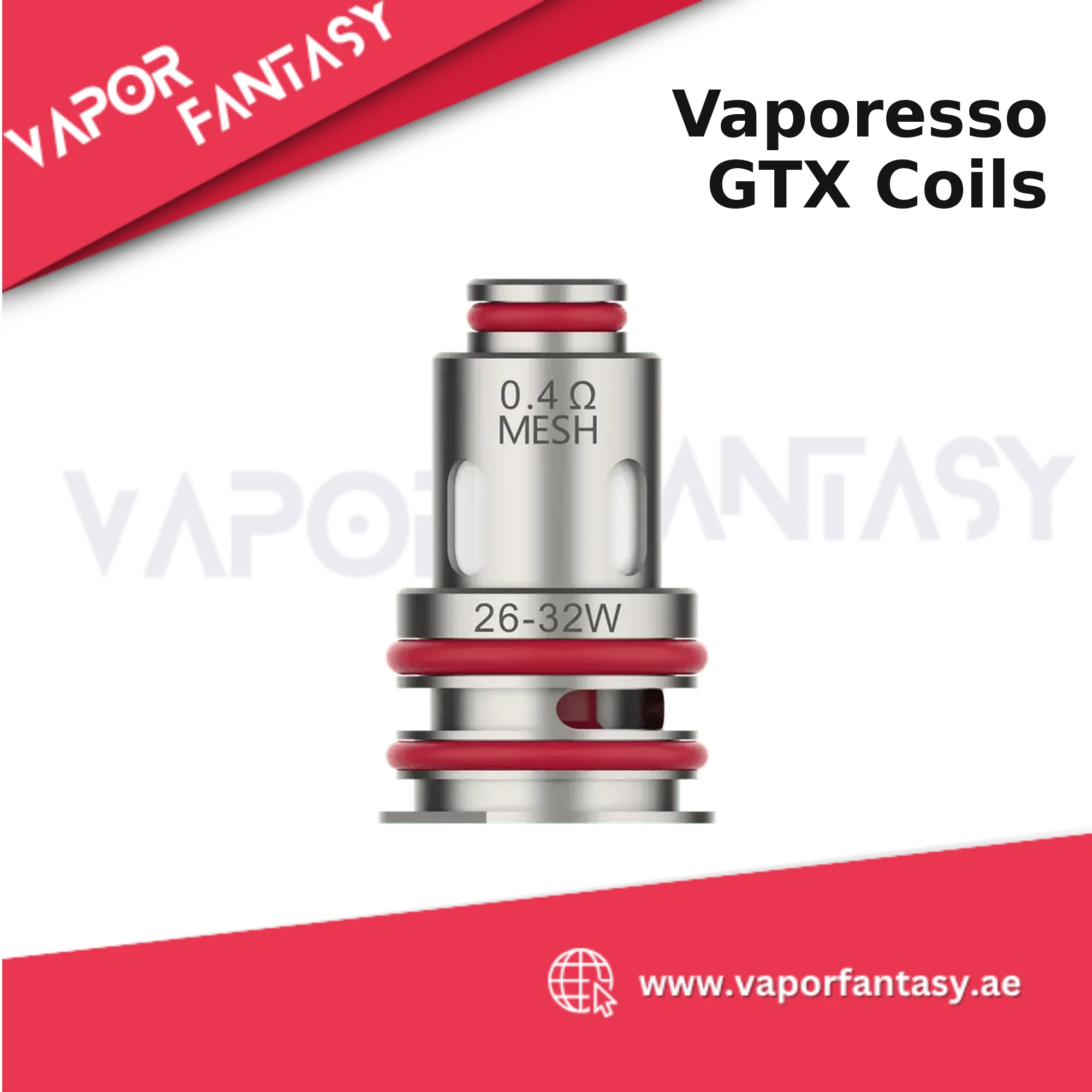 Vaporesso GTX Replacement Coils (Pack of 5) in Dubai UAE
