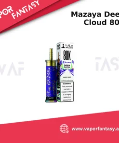 Mazaya Deep Cloud 80000 E Hookah Disposable Vape Dubai UAE