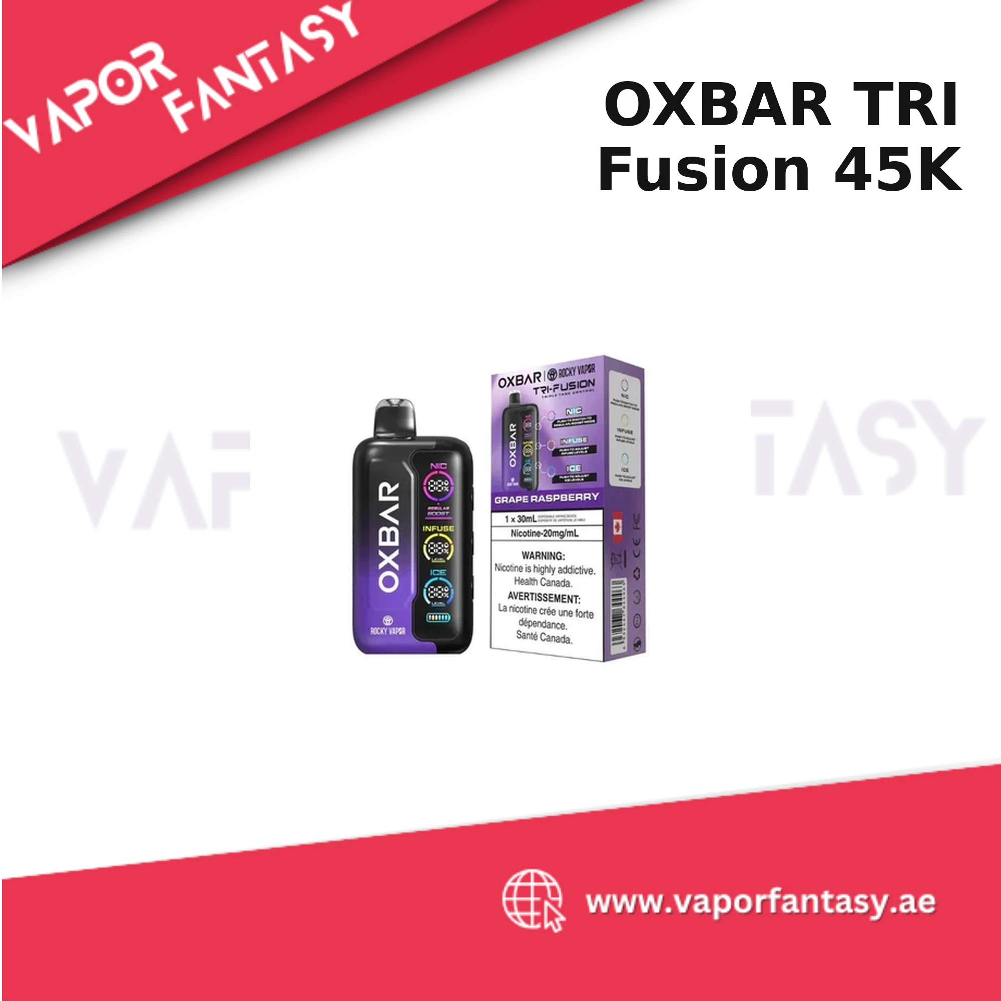 OXBAR TRI Fusion 45K
