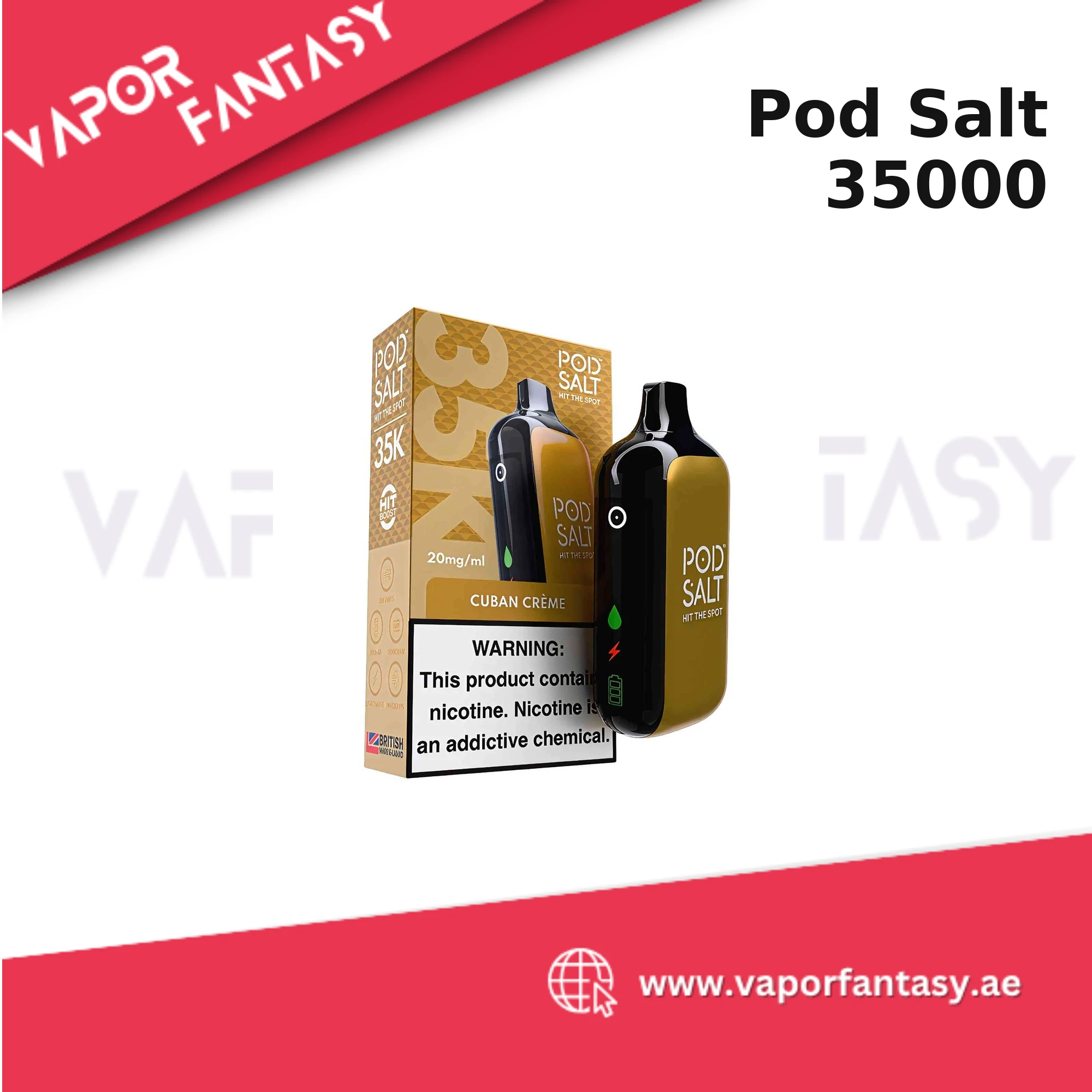Pod Salt 35000